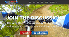 Desktop Screenshot of goprofanatics.com